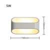 5W RGB Lampada da parete su e giù per interni lampada colore fai da te con controller applique da parete per interni Lampada da parete RGB per interni