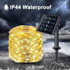 Luci natalizie a stringa solare Luci natalizie da 200 m Ghirlanda esterna impermeabile Lampada a energia solare Natale per la decorazione del giardino.