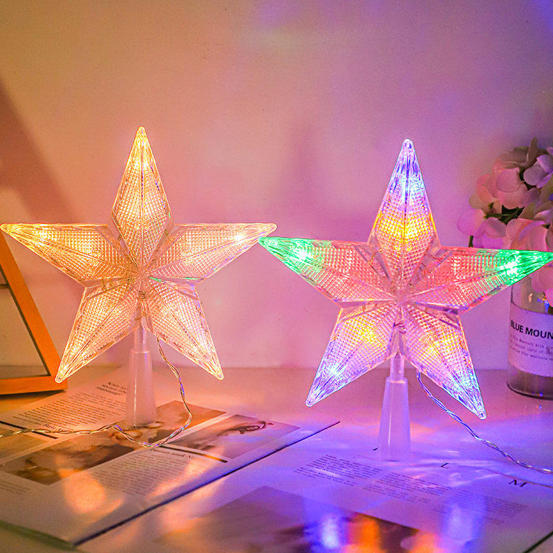 LED Christmas Tree Top Star Light per esterni applique da parete a led per esterni applique da parete a led