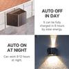 NUOVE applique da parete a energia solare per esterni, impermeabili, decorazione da parete, illuminazione a LED, lampada da portico a energia solare per villa, patio, giardino
