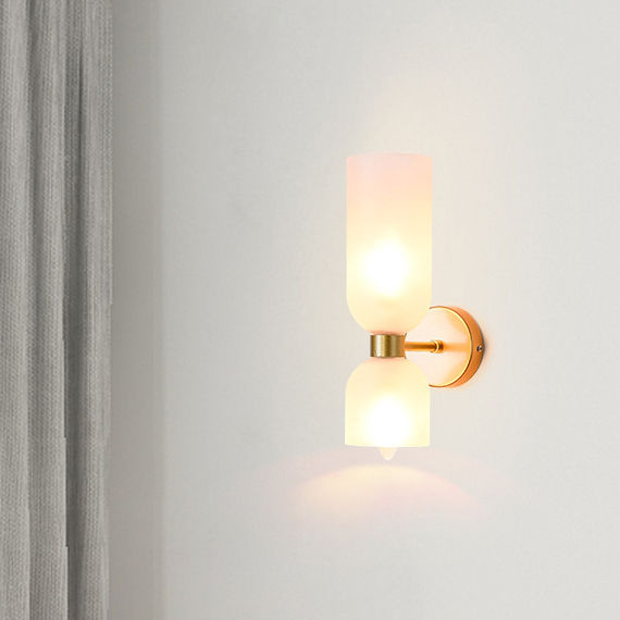 Lampade da parete a candela in stile francese Lampada da comodino per camera da letto per bambini creativa nordica Lampada da parete per arredamento camera da letto petalo rosa