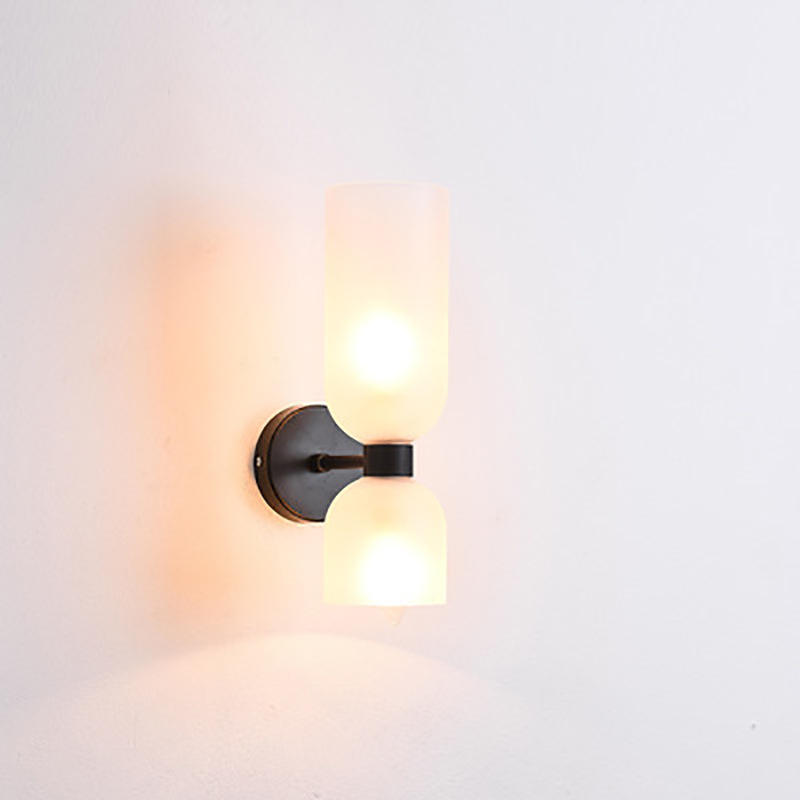 Lampade da parete a candela in stile francese Lampada da comodino per camera da letto per bambini creativa nordica Lampada da parete per arredamento camera da letto petalo rosa