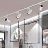 Faretto a binario ad alto display Faretto a LED Negozio di abbigliamento Montato a soffitto Sfondo del soggiorno Faretto a binario per rondelle da parete per guardaroba