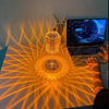Creativo 3D Night Light Holiday Gift Lampada da tavolo in acrilico fai-da-te Lampada da tavolo da campeggio con luce giocattolo che cambia colore