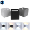 Lampada da parete a LED bianca da 12W per esterni impermeabile IP65 Lampade da esterno per esterni in stile nordico moderno con montaggio a parete