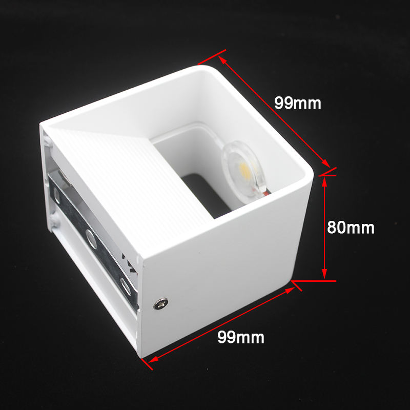Sensore di movimento 12W LED applique da parete per esterni impermeabile IP65 portico lampada da parete da giardino decorazione illuminazione lampada da parete impermeabile