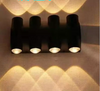 Lampada da parete moderna IP65 Illuminazione per esterni Lampada da parete a LED impermeabile per interni Soggiorno Corridoio Parco Paesaggio Luce da giardino