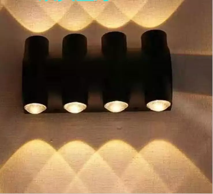 Lampada da parete moderna IP65 Illuminazione per esterni Lampada da parete a LED impermeabile per interni Soggiorno Corridoio Parco Paesaggio Luce da giardino