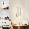 Lampada da parete girevole per camera da letto Touch Comodino per interni Soggiorno Applique da parete a LED Apparecchio per scale Lamparas decorative Hagood