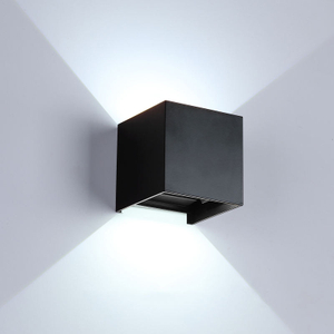 Cubo regolabile IP65 High Lumen 12W Up And Down Led Lampada da parete per esterni a LED