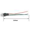 JST SM 3 Pin/testa Maschio a Femmina Spina/Connettore Rapido Cavo per Striscia LED RGB WS2812B