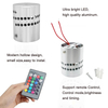 I più venduti 3W AC85 ~ 265V Lampada da parete per interni in alluminio Lampada da notte a LED RGB con controller Lampada da parete a LED moderna