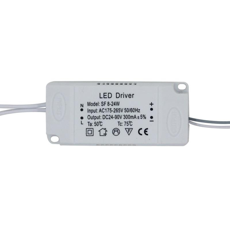 1PCS Driver costante LED 1-3W 4-5W 4-7W 8-12W 18-24W 300mA Trasformatori di alimentazione per illuminazione da incasso a LED AC85-265V