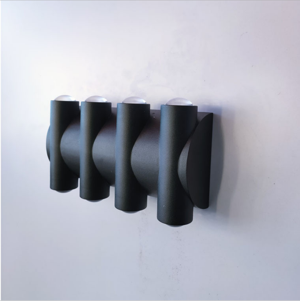 Applique da parete moderna illumina la parete della stanza da 12W LED illumina le lampade da parete in alluminio per il corridoio della camera da letto del soggiorno