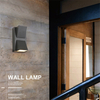 Lampada da parete nordica 5W 12W LED Luce impermeabile IP65 Wandleuchte Apparecchi di illuminazione in alluminio per soggiorno scale domestiche