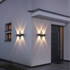 4W Hagood New Beard Lampada da parete Impermeabile IP65 Illuminazione per esterni Su e giù Moderna applique da parete a led