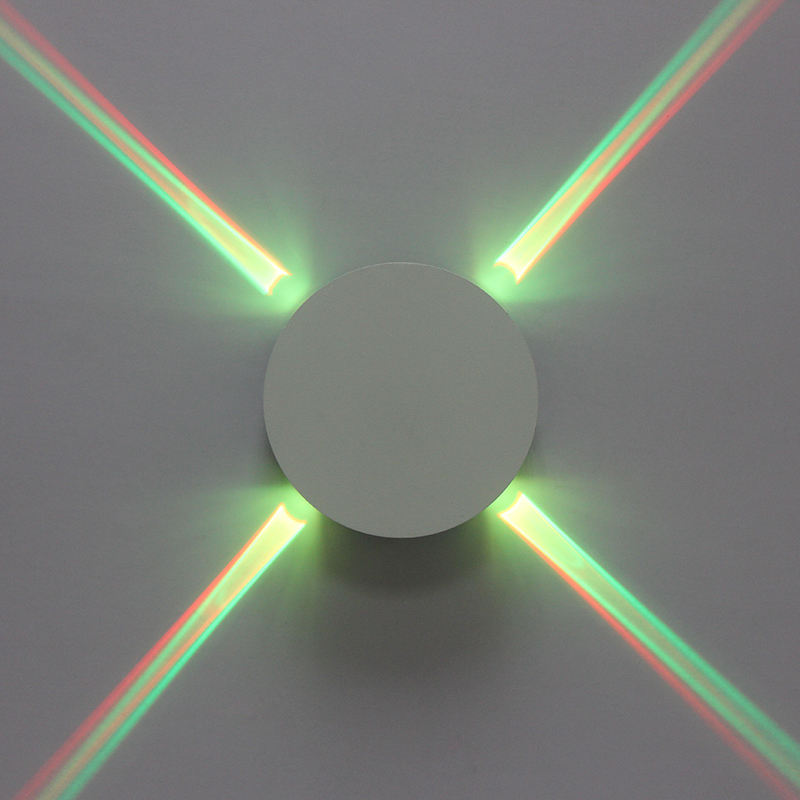 Lampada da parete a LED per hotel 12W RGB con controller Cross Star Miglior prezzo Nuovo Wandlampe decorativo per interni