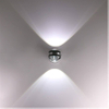 La fabbrica vende direttamente applique da parete a doppio cristallo da 6 W. Lampade decorative a led per la decorazione domestica, la migliore lampada per l'home office