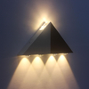 Lampada da parete a triangolo a LED 5W Lampada da parete per soggiorno per interni AC85-265V Lampada da parete per scale in alluminio Luci ad alta potenza