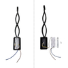 Lampada da parete a LED da 21W 2.4G Lampade da parete a regolazione continua con telecomando Scale Corridoio Lungo bianco caldo Tre temperature di colore