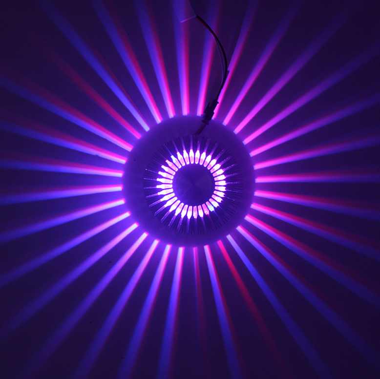 Fabbrica Direttamente applique da parete Lampada da parete RGB a led per scale interne luce notturna per il 100% di sicurezza Telecomando IR con controllo IR