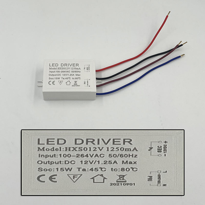 7-72W Trasformatori di illuminazione a LED driver led adattatore led Alimentatore driver sicuro di alta qualitàdriver per lampada / striscia LED
