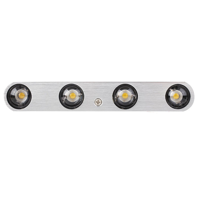 Moderna AC85-265v 8w LED applique da parete in alluminio camera da letto sala lettura bagno bagno decorazione LED illuminazione interna