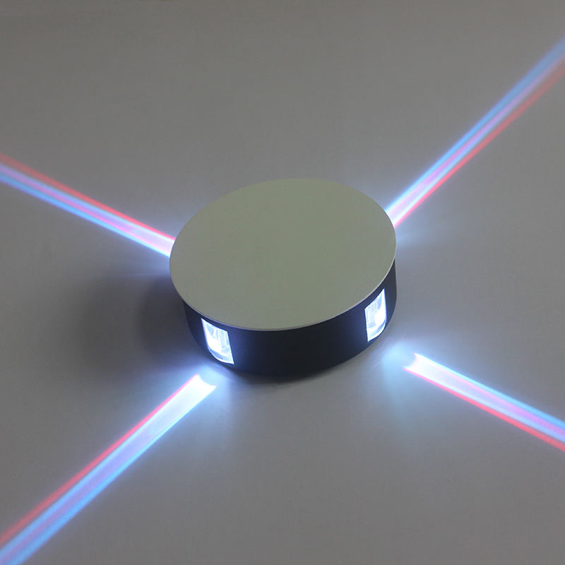 Lampada da parete a soppalco lmap a led quadrata argento di buona qualità Prezzo di fabbrica illuminazione interna moderna