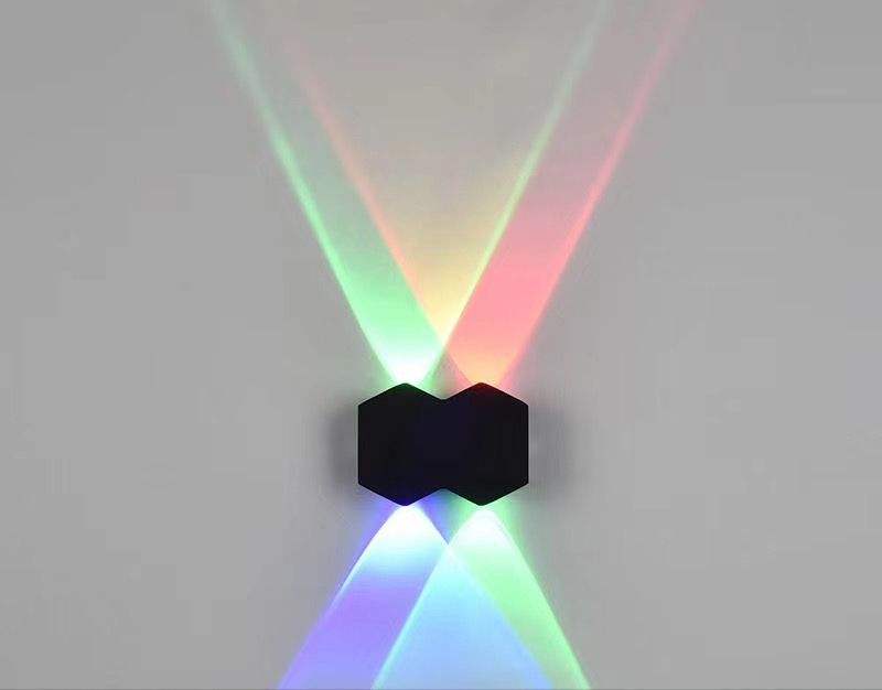 Nuova fabbrica all'ingrosso IP65 alluminio impermeabile esterno su e giù applique da parete applique da parete a led per la casa con prezzo di fabbrica