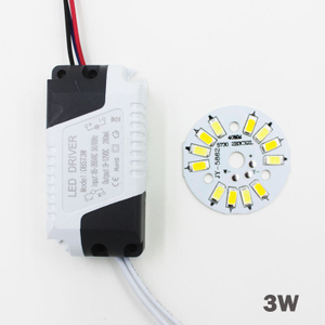 3W 5W 7W 9W 12W 18W SMD5730 Pannello a colori combinato bianco caldo/freddo + Alimentatore driver LED a controllo segmentato per downlight