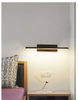 Lampada da parete da comodino Lampada da parete orientabile ad angolo regolabile Illuminazione a LED per interni Lampada da parete a striscia semplice in alluminio