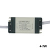 Driver LED in plastica Driver LED in plastica Trasformatori di illuminazione Guscio di plastica sicuro Driver LED Adattatore di alimentazione per trasformatore di luce LED per lampada / lampadina a led