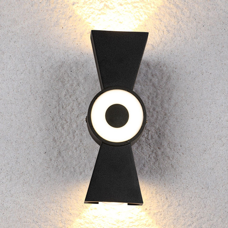 Up And Down Modern New Year / Christmas Decoration Wandlamp LED Indoor Outdoor Lampada da parete impermeabile