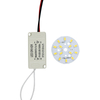 3W 5W 7W 9W 12W 15W 18W 24W SMD5730 Chip a diodi emettitori di luce + guscio in plastica Alimentatore per driver LED per plafoniera a LED