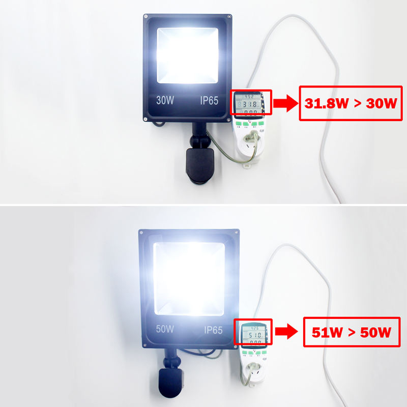 10W - 50W lampada solare applique solari per esterni led lampada solare percorso scala applique da parete impermeabile per esterni lampade da parete solari per esterni Led Flood Light Led Spotlight lampione