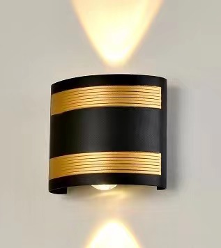 Applique da parete a led oro Lampada da parete a led da parete Lampada da parete a led Lampada da parete a led Lampada da parete su e giù