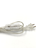 Spina filo trasparente 303 Interruttore E14 Corpo nudo Spina EU / EU / US Spina cavo lampada sale himalayano Portalampada sale himalayano