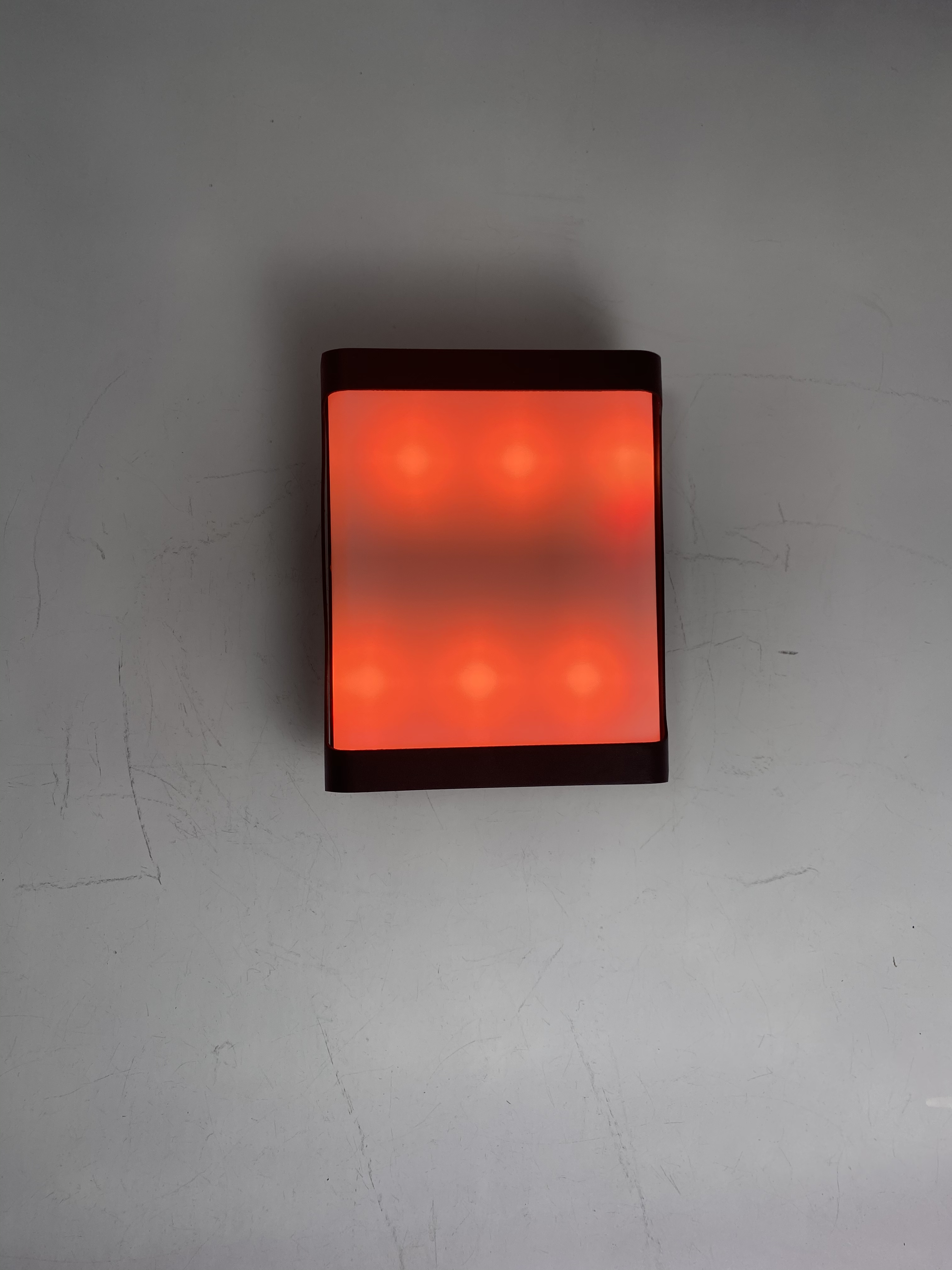 Lampada da parete a forma di Tv 12W Lampada da parete per esterni Lampada da parete a led impermeabile Applique da esterno per esterni Applique da parete per esterni Applique da esterno moderna Lampada da parete a forma di TV 