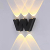 Illuminazione a led da parete per esterno Applique da esterno moderne a led Lampada personalizzabile privatamente