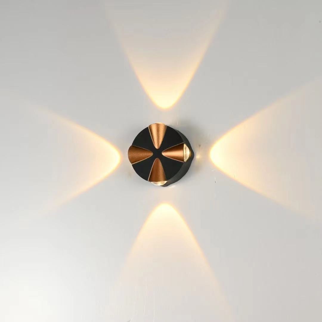 Lampada da parete per esterni impermeabile a prova d'umidità Cortile per esterni Cortile Terrazza Corridoio Scale Corridoio Lampada