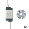 Lampadina a LED da 24W faretto Star pannello chip ad alta potenza LED driver di alimentazione a conchiglia in plastica