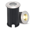 Luce sepolta a led 1w3w luce subacquea in acciaio inox ancoraggio incorporato parco quadrato angolo parete sott'acqua piccola luce sepolta
