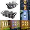 luce esterna solare a led lampada da parete a led a energia solare lampada a luce solare a led solare per esterni balcone impermeabile luci ad alta energia solare cortile strada paesaggio 