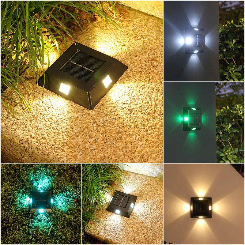 Casa Solare Giardino Prato Luce Esterna Impermeabile IP65 Villa Cortile Paesaggio Luce Lampada Da Terra Colorata Per Percorso Stradale
