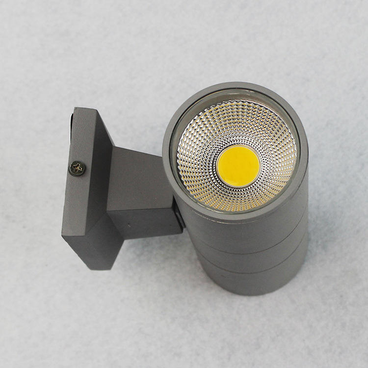 6W 12W Lampada da parete decorata in alluminio stile nordico IP65 doppia testa Arkus applique da parete su e giù per applique da parete a led