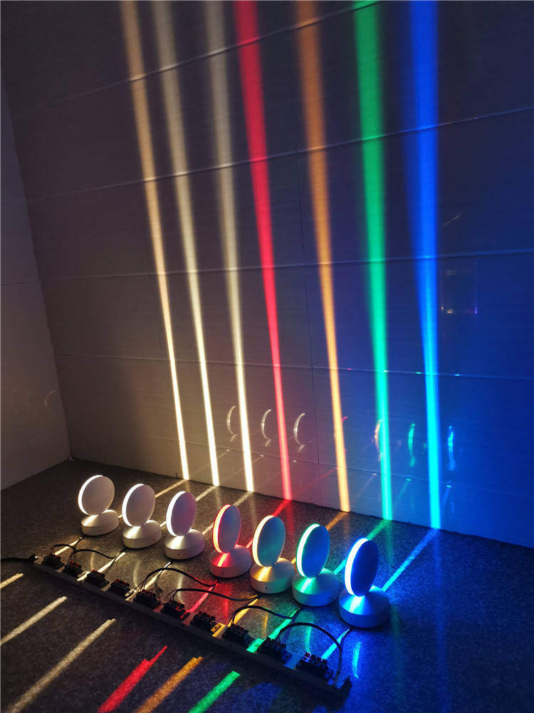 Lampada da parete a LED da 360 gradi per davanzale, telaio per porte, faretti, lampade da parete a LED per hotel KTV Bar Corridor
