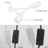 Eu Plug e27 cavo di alimentazione Portalampada Con Eu Plug On/off Switch VDE OEM 2.5A 250V miglior prezzo qualità Per Lampada a Sospensione