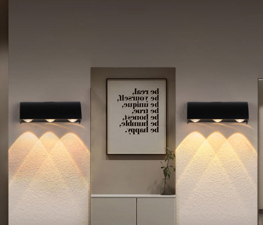Prezzo di fabbrica della luce della parete del giardino delle lampade del cortile della lampada da parete IP65 impermeabile all'aperto semplice moderna moderna