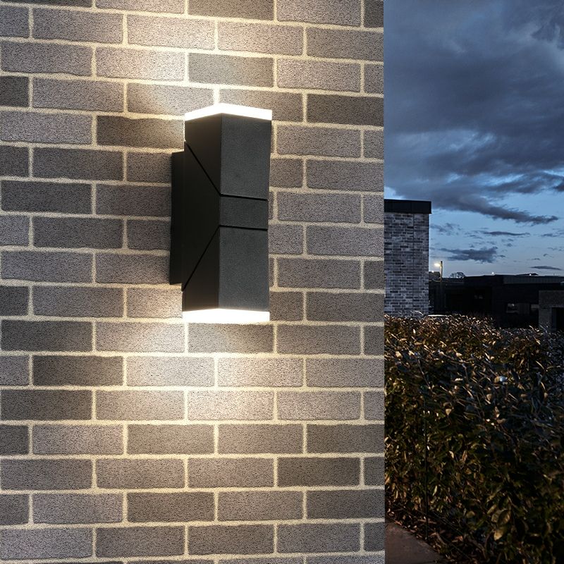 Led lampada a bacchetta da incasso lampada a led da incasso ad acqua luce da incasso veranda luce a led con sensore di illuminazione illuminazione da incasso