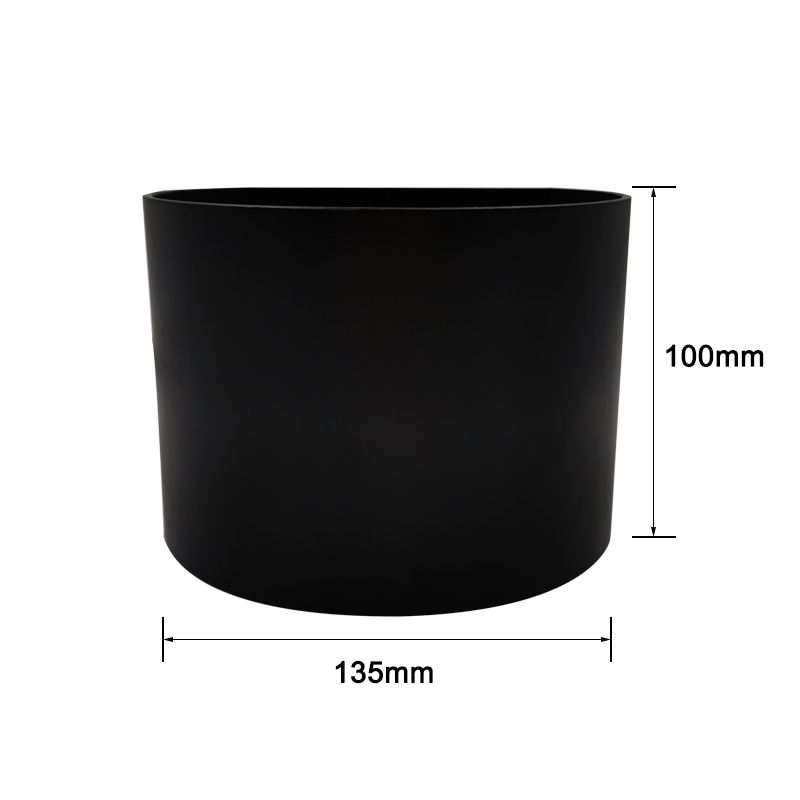 Hagood New Semicerchio Lampada da parete impermeabile 6W Applique da parete a LED Illuminazione per esterni Impermeabile IP65 Angolo di illuminazione regolabile